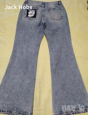 Дамски метъл дънки с кръпки , снимка 2 - Дънки - 54097204