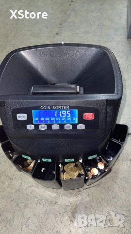 Електрическа броячна машина за монети и в евро – бързо и точно сортиране по номинал, снимка 9 - Друга електроника - 52568667