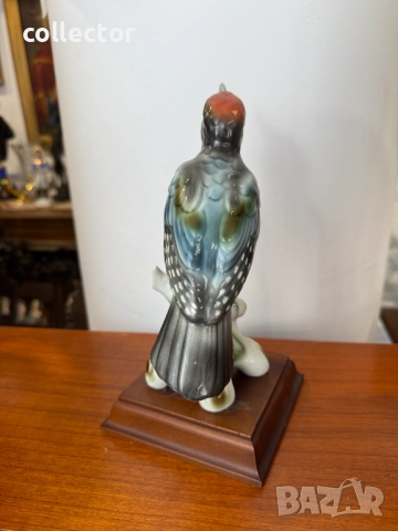 Порцеланова фигура "Птица. КЪЛВАЧ" №7386, снимка 6 - Колекции - 51881355