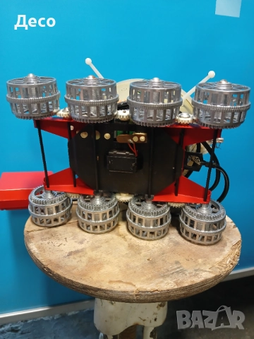 Стара СССР играчка луноход., снимка 10 - Колекции - 51578072