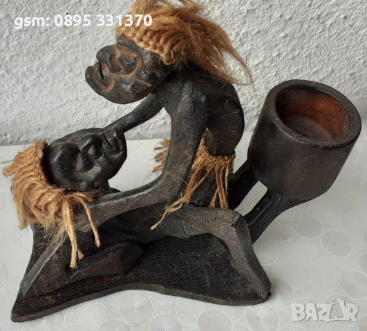 Дървени фигури, дърворезба, фигура, цигулар статуетка, еротика,охлюв, снимка 3 - Статуетки - 40225796