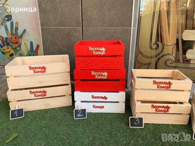 Дървени щайги, снимка 7 - Декорация за дома - 21078635