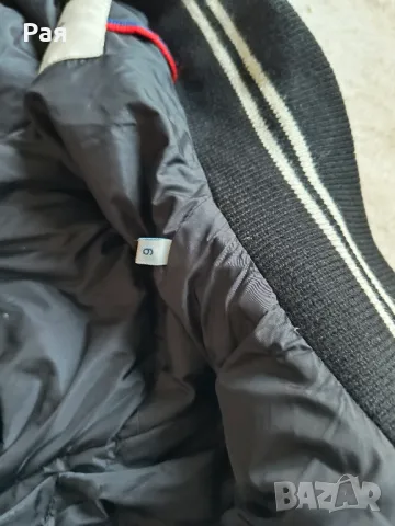 Яке Moncler Lyon размер 4 черно – XL мъжко пухено яке, снимка 9 - Якета - 50368175