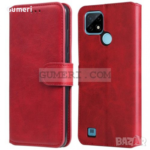 Realme C21Y Тефтер Стойка, снимка 2 - Калъфи, кейсове - 36542068