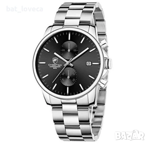 Нов Мъжки Часовник с Хронометър CHEETAH