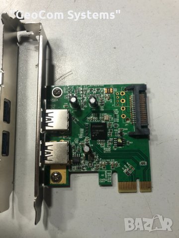 HP USB v.3.0 раширителна карта (CHI314PCB-2 Rev 2.4, PCI-Ex 1x), снимка 3 - Други - 31430950