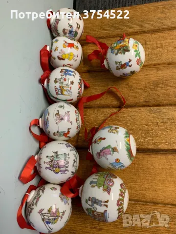 Порцеланови коледни колекционерски украси