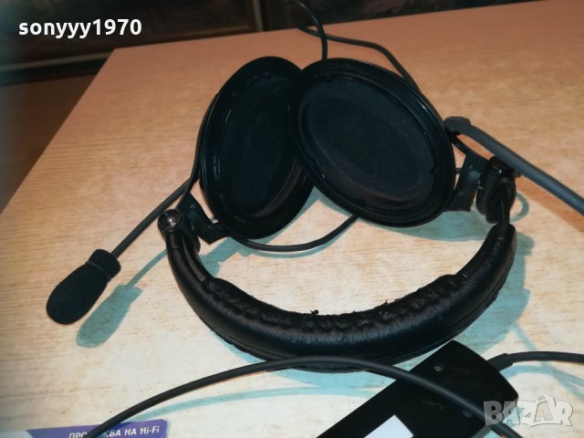 sennheiser hme-95 headphones-внос sweden 3010202110, снимка 7 - Слушалки и портативни колонки - 30614122