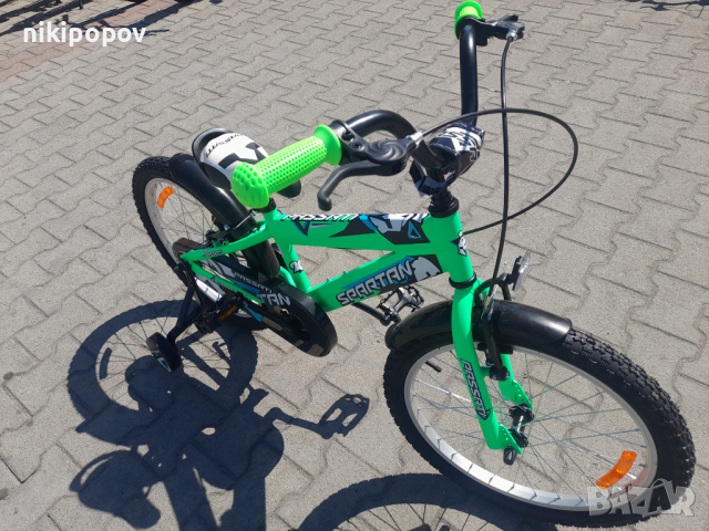 PASSATI Велосипед 20" SPARTAN зелен, снимка 9 - Велосипеди - 44583249