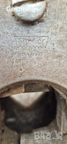 стара немска ръчна винторезка REMS, снимка 6 - Менгемета - 54220846