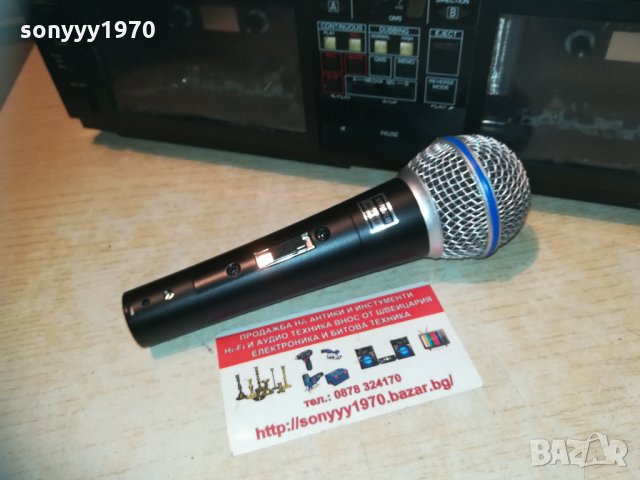 shure beta sm58s-profi microphone-внос швеицария 0803212105, снимка 5 - Микрофони - 32087499