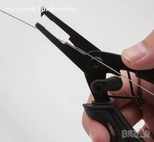 Метални рибарски клещи за халки, рязане на влакно - многофункционални, снимка 4 - Такъми - 54179729