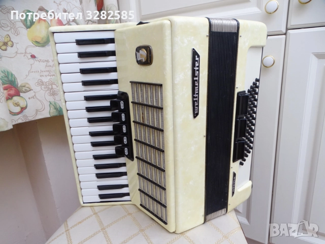 Акордеон Велтмайстер Стела 60 баса, снимка 3 - Акордеони - 52804496