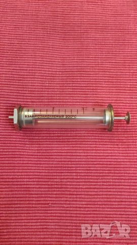 Стара стъклена спринцовка 20 мл, СССР. , снимка 3 - Колекции - 40695279