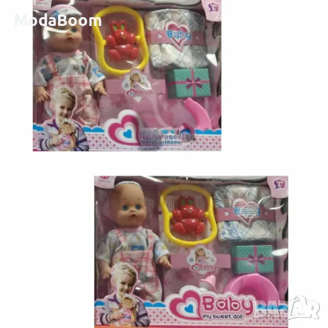 Реалистична кукла бебе с аксесоари, снимка 5 - Кукли - 48425689