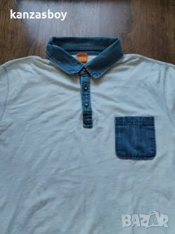 Hugo Boss Orange - страхотна мъжка тениска 2ХЛ , снимка 3 - Тениски - 49589067