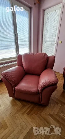 Диван с два фотьойла, снимка 5 - Дивани и мека мебел - 56011844