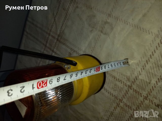 Сигнален фенер, Германия., снимка 2 - Антикварни и старинни предмети - 37893919