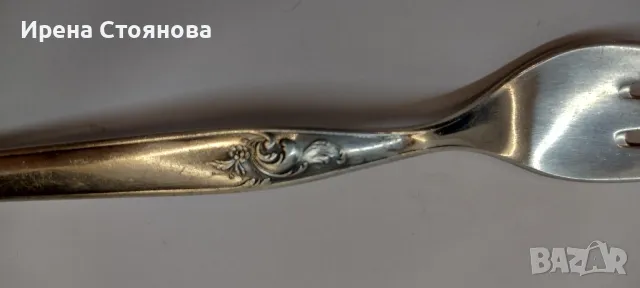 5 броя посребрени десертни вичлички Bruckmann 90  , снимка 3 - Прибори за хранене, готвене и сервиране - 48095769