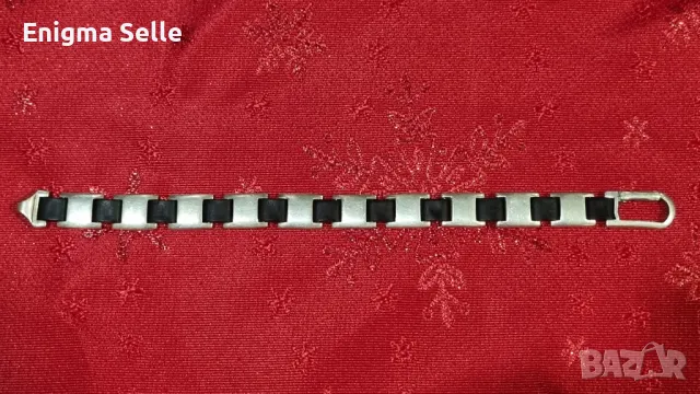 Сребърна гривна 925 проба , снимка 2 - Гривни - 49911760