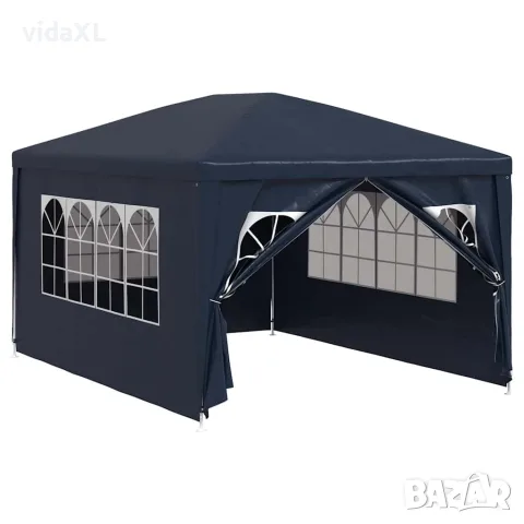 vidaXL Парти шатра, 3х4 м, синя