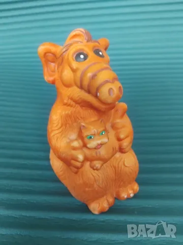 АЛФ / ALF стара колекционерска гумена фигура играчка