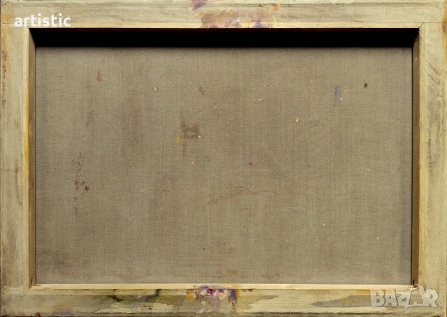 Генко Генков, живописен морски пейзаж от Несебър, снимка 7 - Картини - 54207957