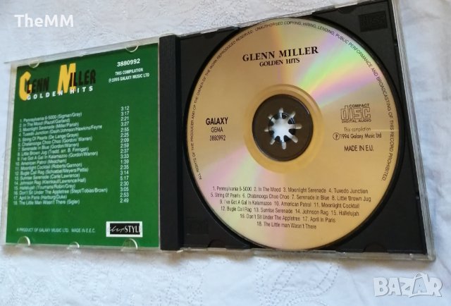 Glenn Miller - Golden Hits, снимка 2 - CD дискове - 42923924