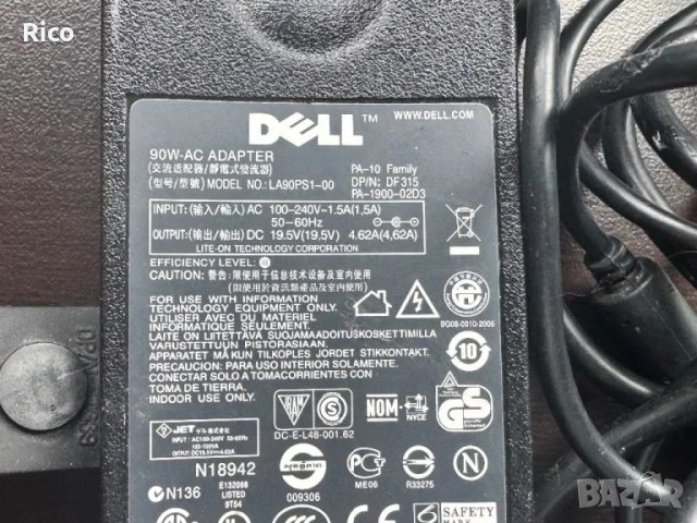 Зарядно Dell 19.5V 4.62A, снимка 2 - Кабели и адаптери - 49778871