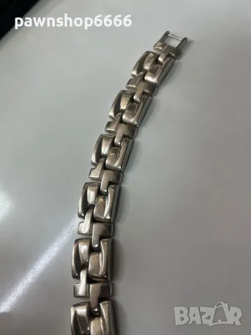 Сребърна гривна 925, снимка 8 - Гривни - 49431566