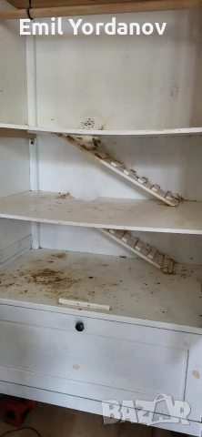 Клетка/гардероб за малки животни гризачи, снимка 4 - За гризачи - 52695298