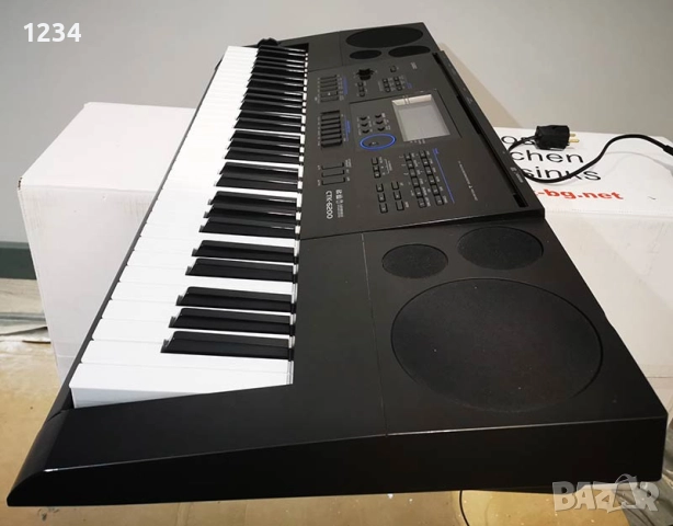 Синтезатор клавир CASIO CTK-6200 с динамична клавиатура и USB порт 5 октави, снимка 2 - Синтезатори - 52656264