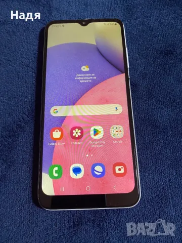 Samsung Galaxy 03s -32GB,Dual SIM,бял,зарядно, снимка 2 - Samsung - 48466492