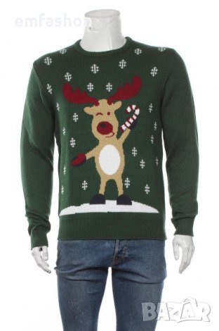 Мъжки пуловер "М" 25-30лв., снимка 2 - Пуловери - 42848819