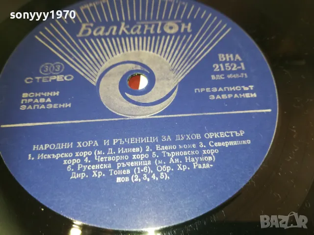 НАРОДНИ ХОРА И РЪЧЕНИЦИ 2410241636, снимка 15 - Грамофонни плочи - 47705693