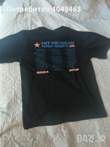 Продавам тениска на Billie eilish , снимка 3 - Тениски - 52369443