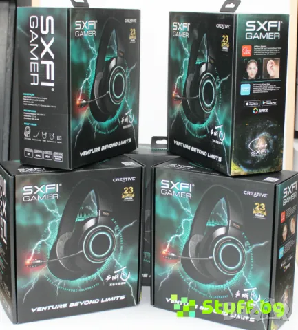 Слушалки Creative SXFI Gamer, снимка 4 - Слушалки и портативни колонки - 47891466