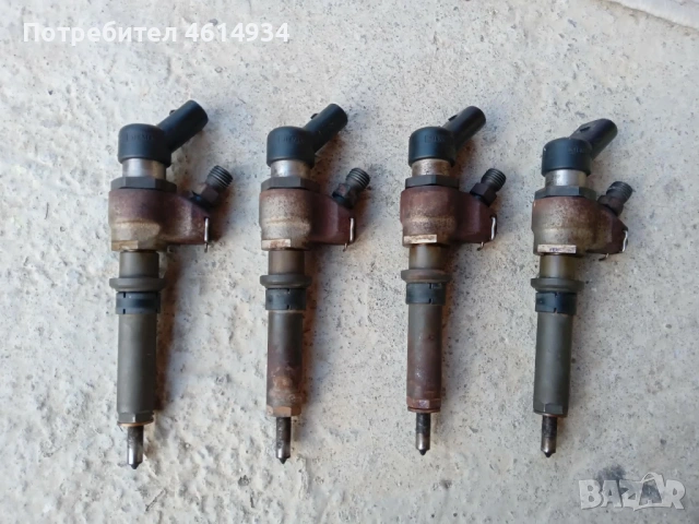 Дюзи  9636819380 Siemens 4броя за Пежо 307 SW 2000 дизел 90к.с 2003г , снимка 5 - Части - 54238721