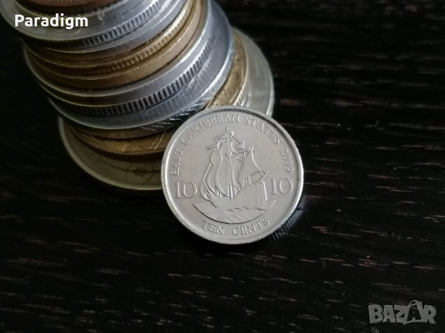 Mонета - Източни Карибски Щати - 10 цента | 2009г.
