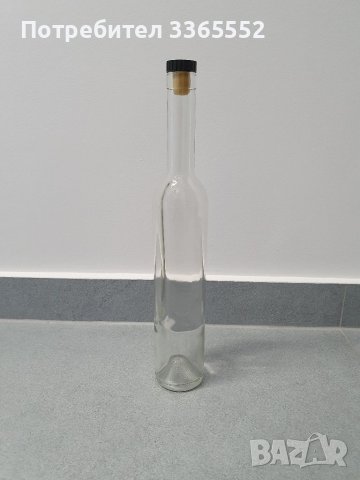 Бутилка с коркова тапа 500мл , снимка 2 - Други - 37972268