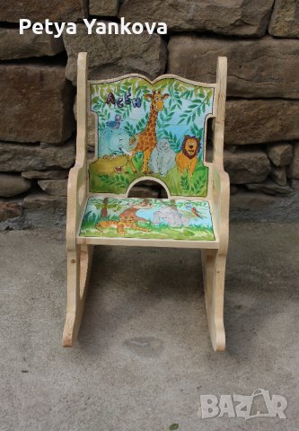 детски люлеещ стол, снимка 11 - Мебели за детската стая - 17705296