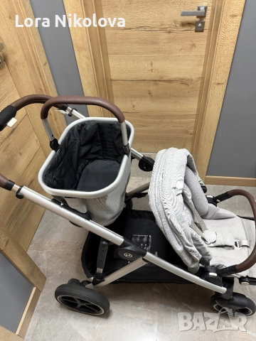 Количка Cybex gazelle s 2023 + летен кош и пазарска кошница , снимка 4 - Детски колички - 52370265