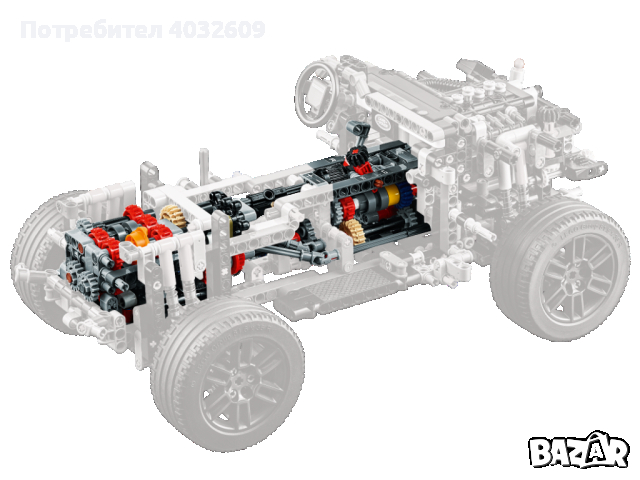 LEGO Technic Land Rover Defender 2573 части/елемента, снимка 7 - Конструктори - 44796348