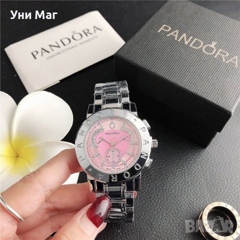 Стилен ръчен дамски часовник Pandora / Пандора, снимка 2 - Дамски - 37074065