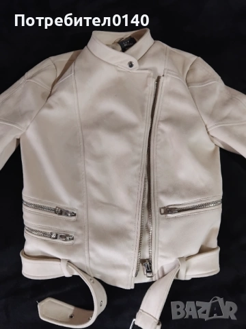 Дамско велурено яке Зара Xs, снимка 7 - Якета - 53944559