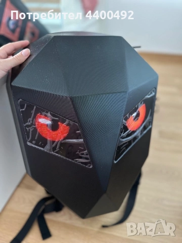 Лед мото раница