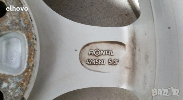 Джанти алуминиеви Ronal 6J15H2 ET50, снимка 9 - Гуми и джанти - 30257284