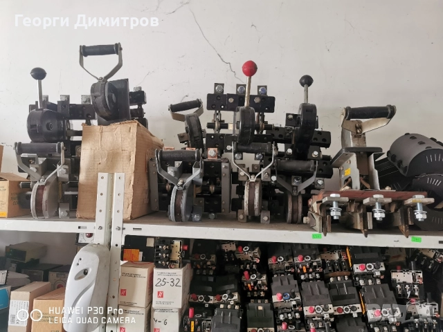 Контактори и Прекъсвачи и още много за Електроуреда, снимка 7 - Други машини и части - 51601836