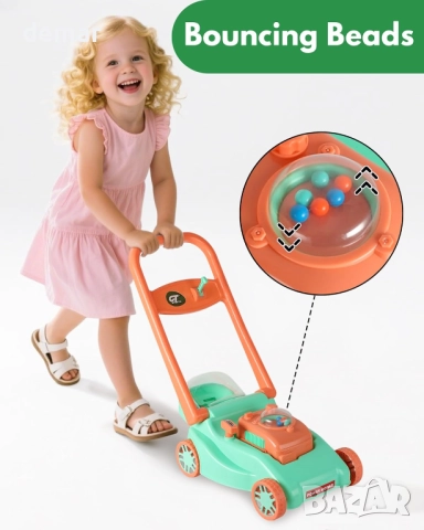 Детска косачка за трева CT SPORTS с реалистично действие и звуци, снимка 4 - Образователни игри - 52076324