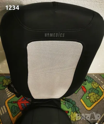Масажор HoMedics SBM-415 масажираща седалка за ролков и Шиацу масаж с подгрев, снимка 9 - Масажори - 48838962